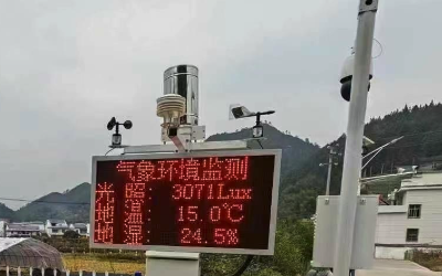 工地雨量灰尘在线监测