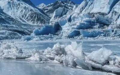 冰川厚度、运动速度雪深在线监测