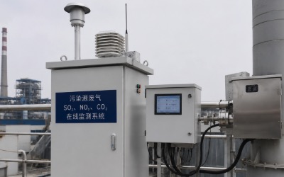 污染源废气SO₂、NOₓ、CO₂在线监