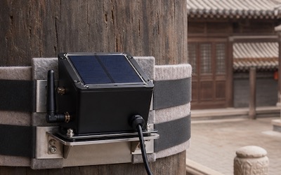 古建筑与文物构件微振动倾斜监测