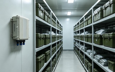 特种军工物资库房温湿度监测方案
